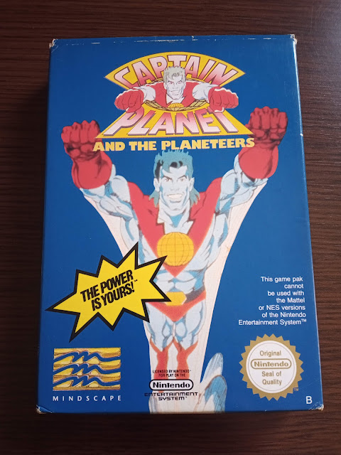 Juego de NES Captain Planet PAL España Portada