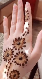 easy mehndi design