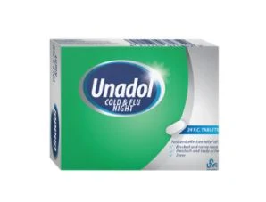 Unadol Cold Flu Night دواء