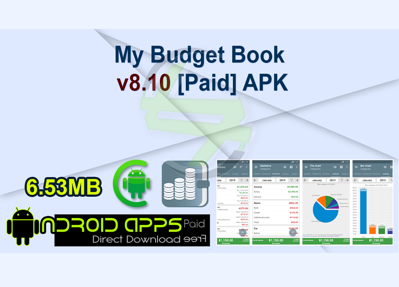 My Budget Book v8.10 [Paid] APK