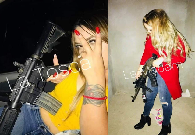 Fotos: pero si eran bien inocentes! ella es La Tosca y La Madam jefas de plaza del grupo de Los Talibanes del Cártel de Los Zetas en Zacatecas
