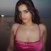 Ayesha Khan Hot Sizzling Stills In Pink  dress