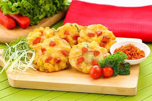 Latest and Unique Snack Recipes Bakwan Corn Sausage