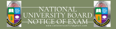 National University Board Notice