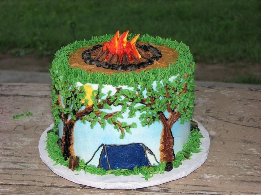 campsite cake