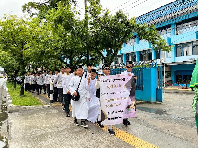 Sambut Bulan Suci Ramadhan 1445 H, MDIM Kindaung Banjarmasin Gelar Pawai Tarhib Ramadhan