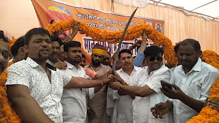 रक्तदान शिविर जनचेतना अभियान के लिए गुलाबपुरा पहुंचे मंजीत पाल सिंह सांवराद का हुआ भव्य स्वागत!