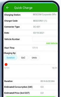 Bengaluru Electric Vehicles charging made easy with BESCOM EV Mithra