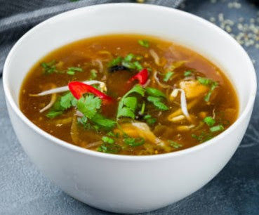 Sweet and sour soup with a good amount of protein and potassium.