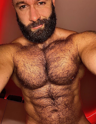 Big Muscular Chested Alpha Hunks