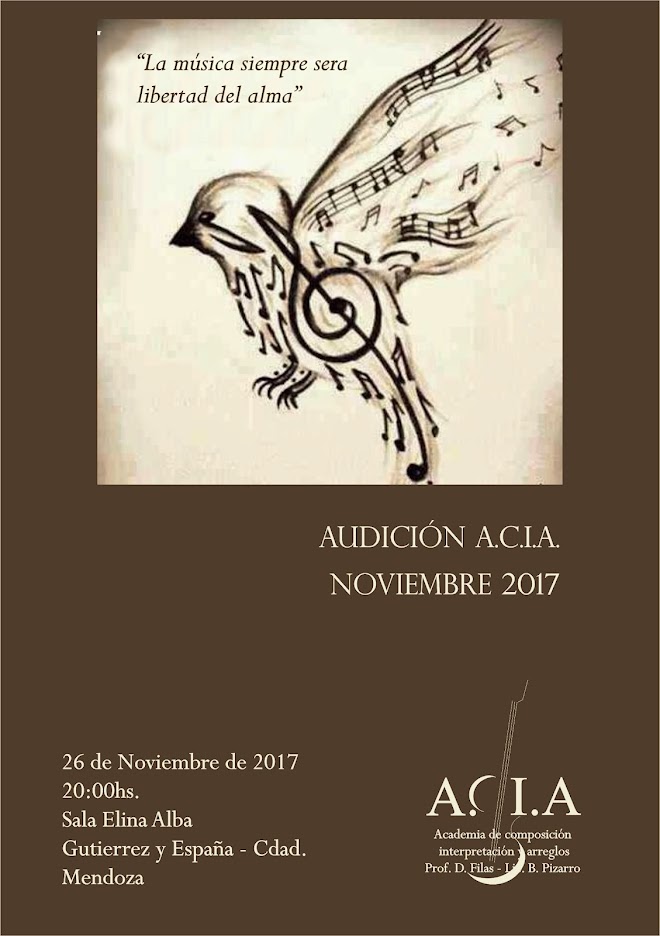 Audición 26 de noviembre 2017