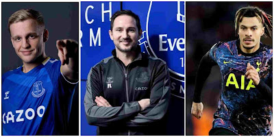 Everton's Boss, Frank Lampard Begins Era With Van De Beek & Dele Alli Signings