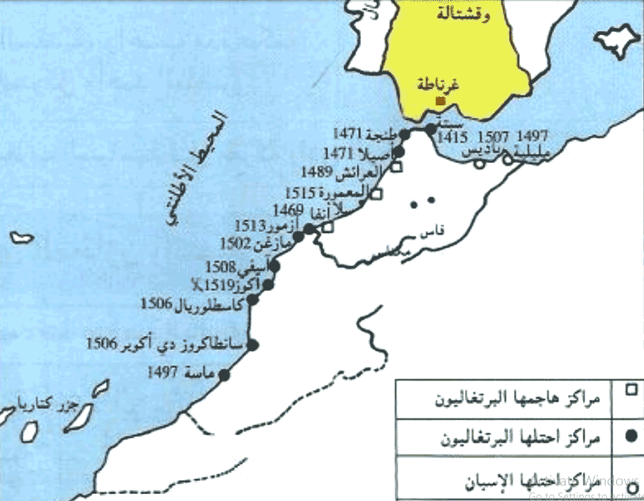 الغزو الايبيري ورد فعل المغاربة