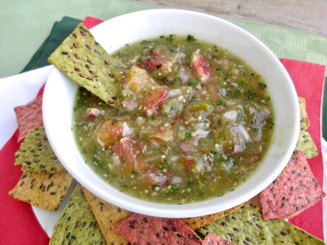 Tomatillo and Blood Orange Salsa Recipe