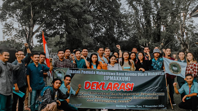 Ikatan Pemuda Mahasiswa Kota Komba Utara  Makassar Resmi Berdiri di Kota Makassar 