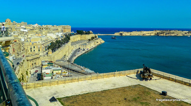 Upper Barrakka Gardens, Valeta, Malta