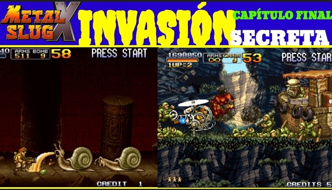 METAL SLUG X INVASIÓN SECRETA PARTE 3 CAPÍTULO FINAL /JUEGOS ARCADE (ROM)