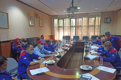 Sejumlah buruh datangi Disnaker Banten sampaikan penolakan aturan baru JHT