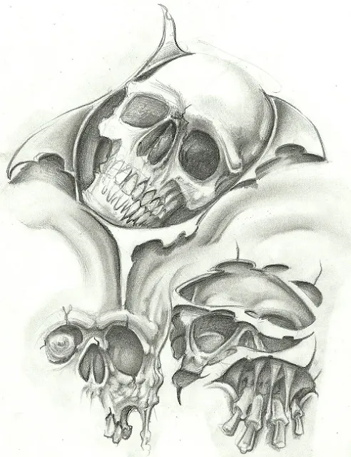 skeleton head