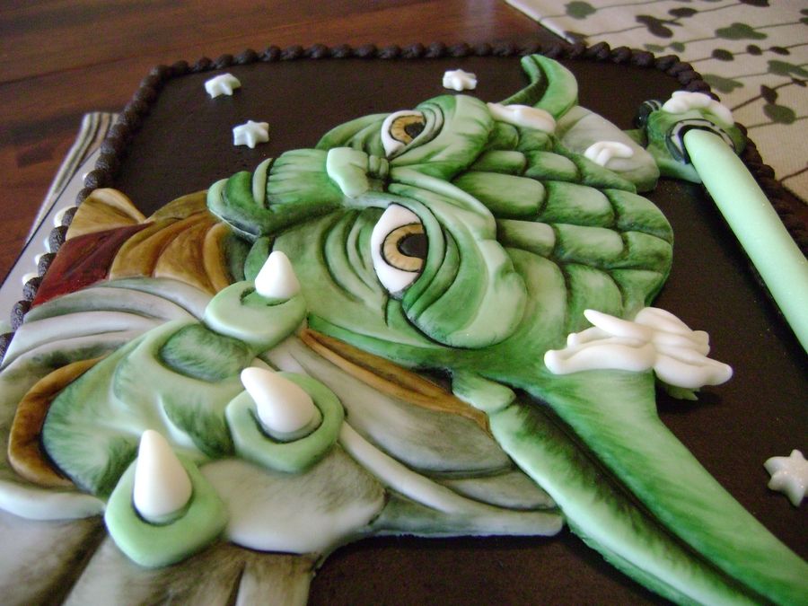 yoda cake