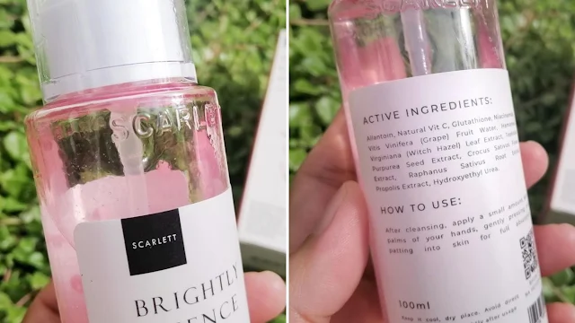 Review Brightly Essence Toner & Glowtening Serum