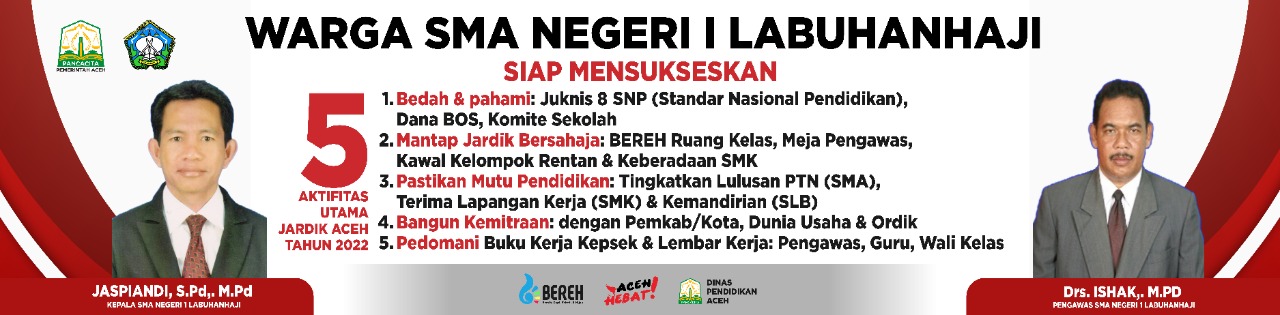 Official Website | SMA Negeri 1 Labuhanhaji