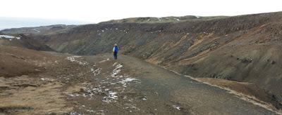 Reykjadalur es una zona con una gran actividad geotérmica.