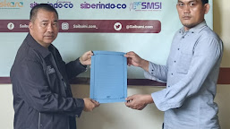 Donny  Irawan Tunjuk Rosid sebagai Plt. Ketua SMSI Lampung Selatan. 