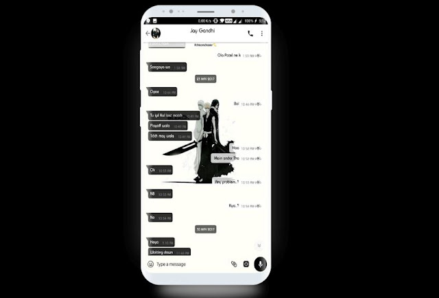 Tampilan keren Fouad WhatsApp mod iOS Terbaru