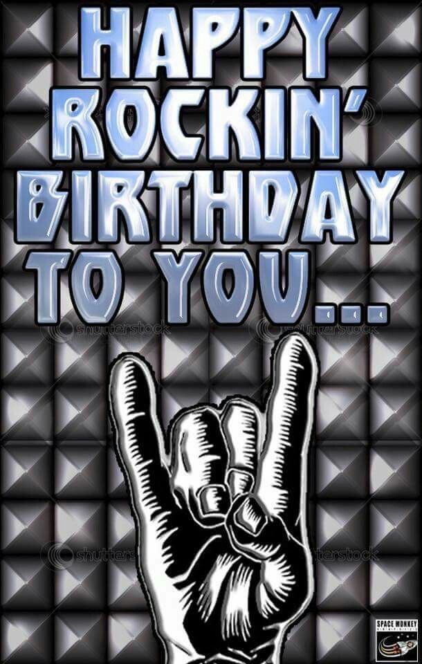rock and roll happy birthday images