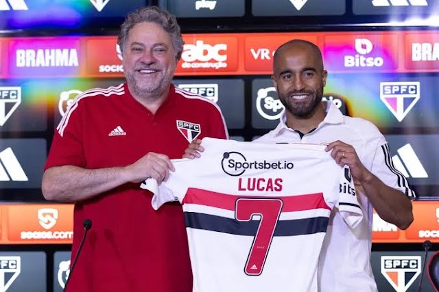 Julio Casares revela como pretende segurar no Lucas Moura no São Paulo em 2024