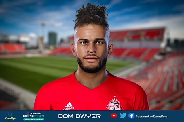 Dom Dwyer Face For eFootball PES 2021