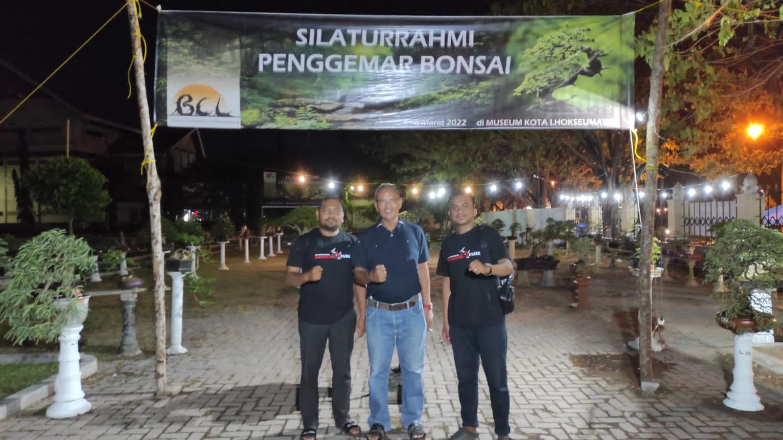 DPC PDIP Kota Lhokseumawe Apresiasi Kegiatan Pameran Bonsai