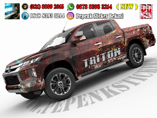 Mitsubishi,Triton,Hilux,ford ranger,Decal,Cutting Sticker,Cutting Sticker Bekasi,jakarta,