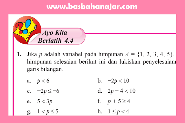 Kunci Jawaban MTK Kelas 7 Halaman 290 Ayo Kita Berlatih 4.4