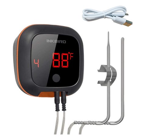 Inkbird Bluetooth Grill BBQ Meat Thermometer with Dual Probes