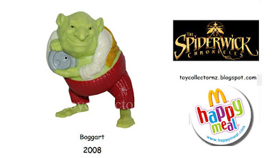 McDonalds Spiderwick Chronicles Happy Meal Toys 2008 Australia and New Zealand Boggart Toy Figure