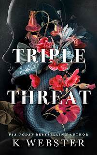 Triple Threat by K. Webster Book Cover Kindle Crack