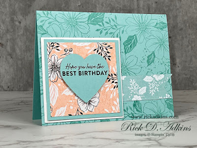 So someone special that you hope they have the best birthday ever with this card using the Friendly Hello Bundle from Stampin' Up!.