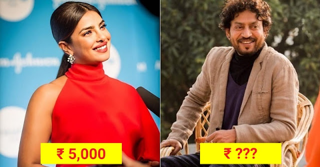 Popular Bollywood Stars first salary