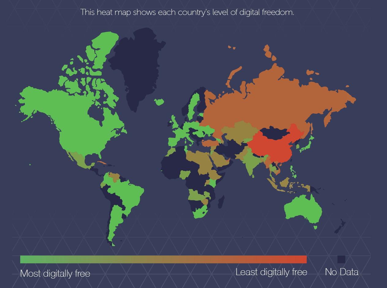 An Evaluation Of Countries With The Greatest Digital Freedom