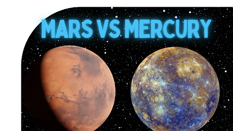 Mercury vs Mars: A Comparative Analysis of Two Enigmatic Planets