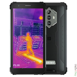 Handphone Blackview BV6600 Pro New BNIB Thermal Camera 4G LTE RAM 4/64 IP68 IP69K Certified