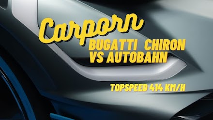 Bugatti Chiron vs Autobahn | 417 km/h Carporn 