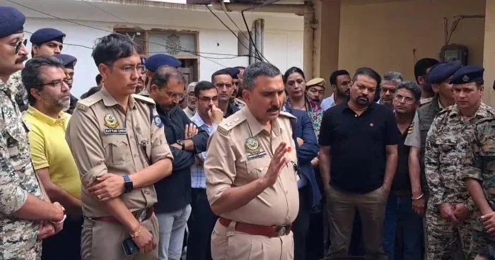 Shimla: The issue of mosque construction heats up, Hindu organizations protest, DC and SP reach the spot