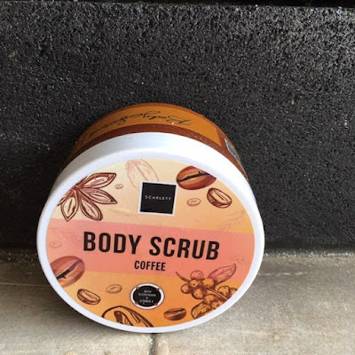 Scarlett Whitening Body Scrub Coffee