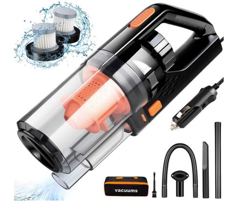 CherylonCar SV-11 High Power Portable Car Vacuum Cleaner