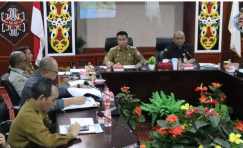 Rapat Persiapan Pengembangan Padi Gogo di Murung Raya