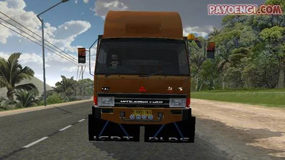 mod fuso selfloader muatan loader