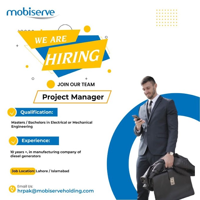  Mobiserve Pakistan Jobs |2023|